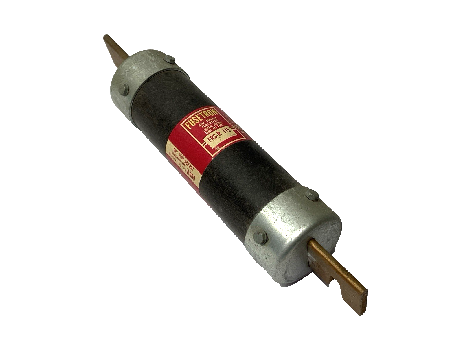 Bussmann FRS-R 175 Fusetron Dual-Element Time-Delay Class RK5 Fuse 175A 600VAC - Maverick Industrial Sales