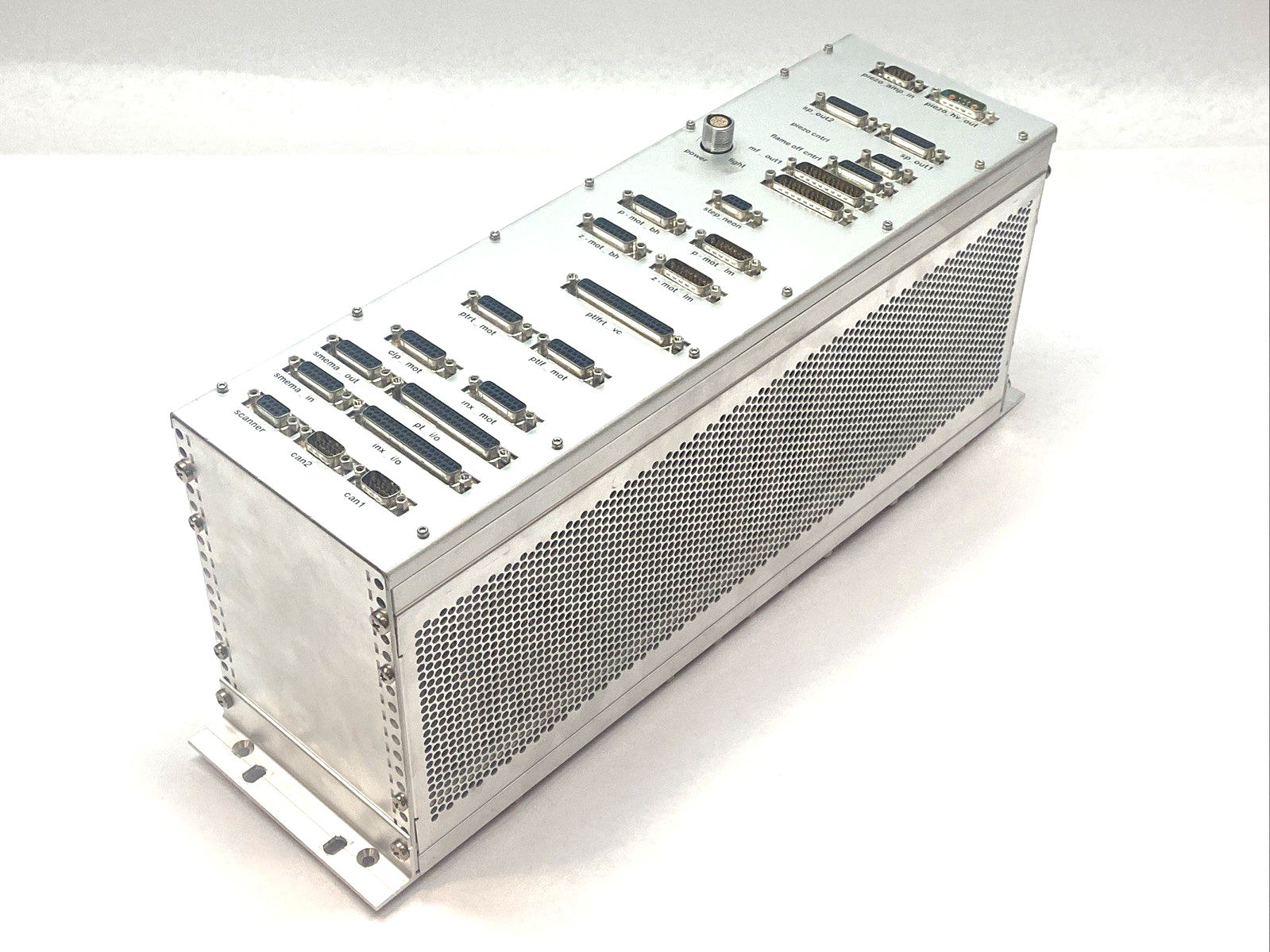 F&K Delvotec PSE-4.7010.2760 Chassis w/ 1196 Rev. 1/B Backplane & Lightboard- Used - Maverick Industrial Sales