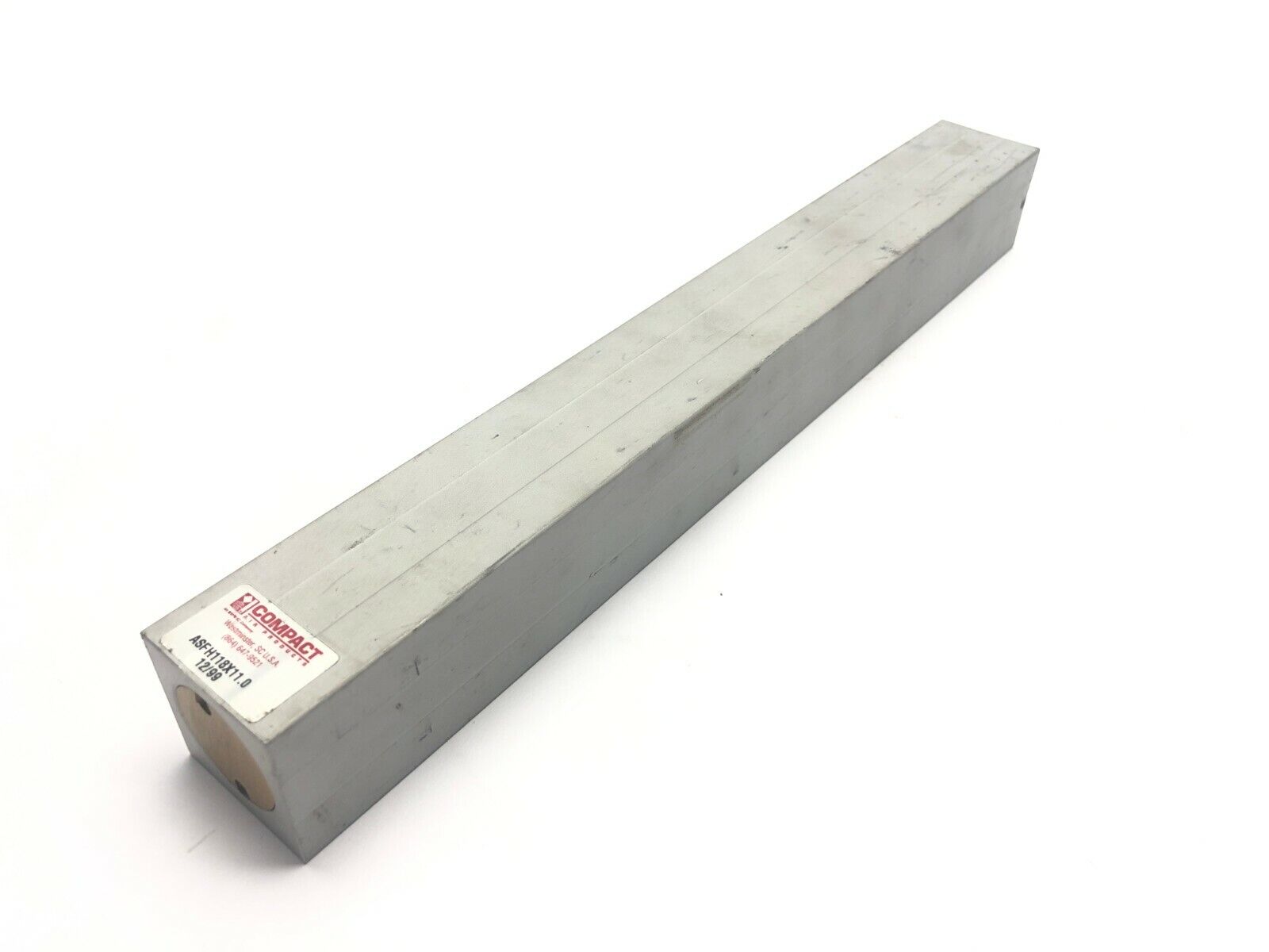 Compact Air Products ASFH118X11.0 Pneumatic Cylinder 12/99 - Used - Maverick Industrial Sales