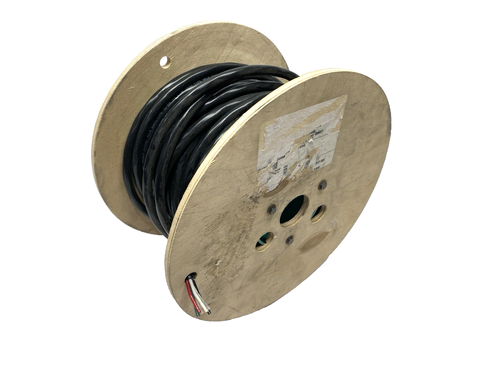 48082A | Belden Tray & TC Cable Blk PVC Jkt 4-Conductor 14AWG 600V SPOOL OF 120' - New – Open box - Maverick Industrial Sales