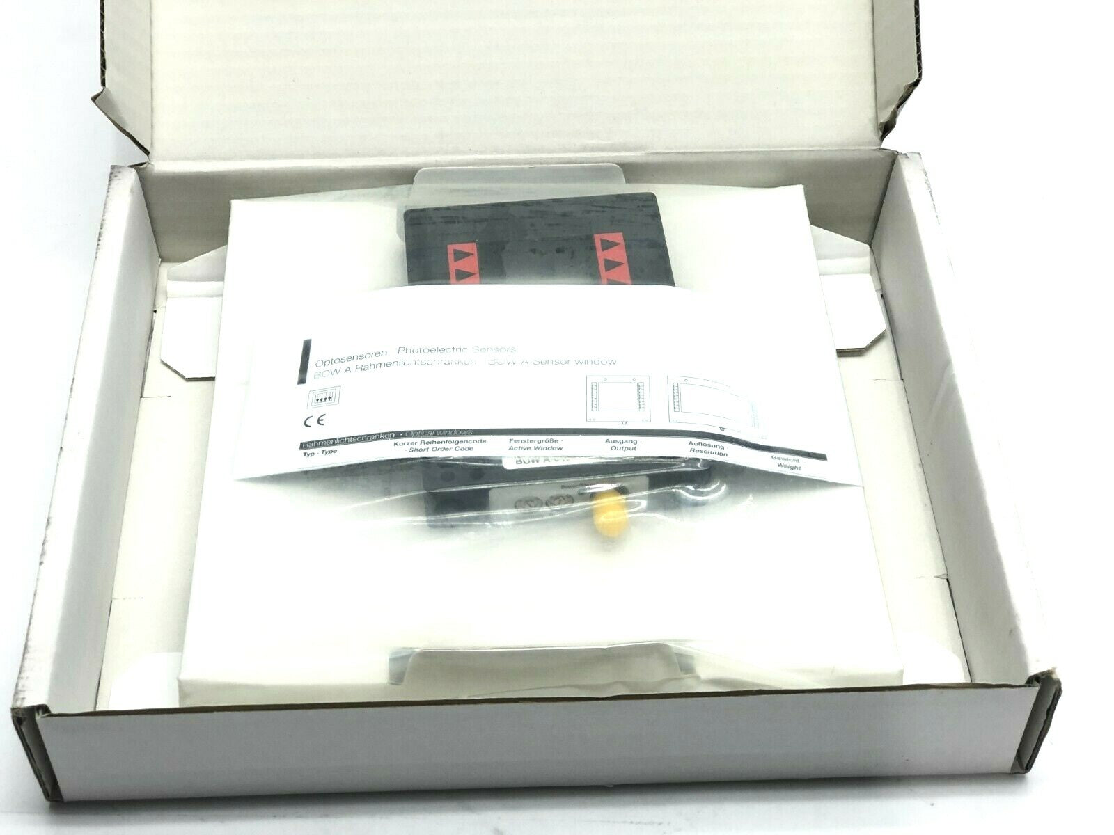 Balluff BOW A-0408-PS-C-S49 Optical Window Sensor BOW001A - New - Maverick Industrial Sales