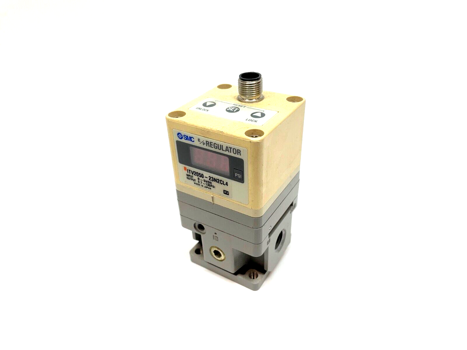ITV2050-23N2N | SMC ITV2050-23N2CL4 Electro Pneumatic Regulator, E/P, 2000 - Used - Maverick Industrial Sales