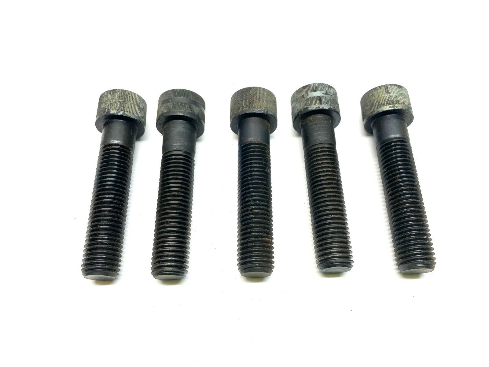 Black Oxide 7/8"-9 x 4" Socket Head Cap Screw SHCS LOT OF 5 - Used - Maverick Industrial Sales