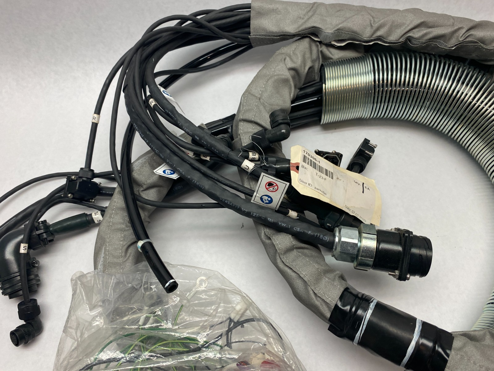 Yaskawa 170306-1 Internal Wiring Harness, Robotic MH50 II, HW1171766-A - New – Open box - Maverick Industrial Sales