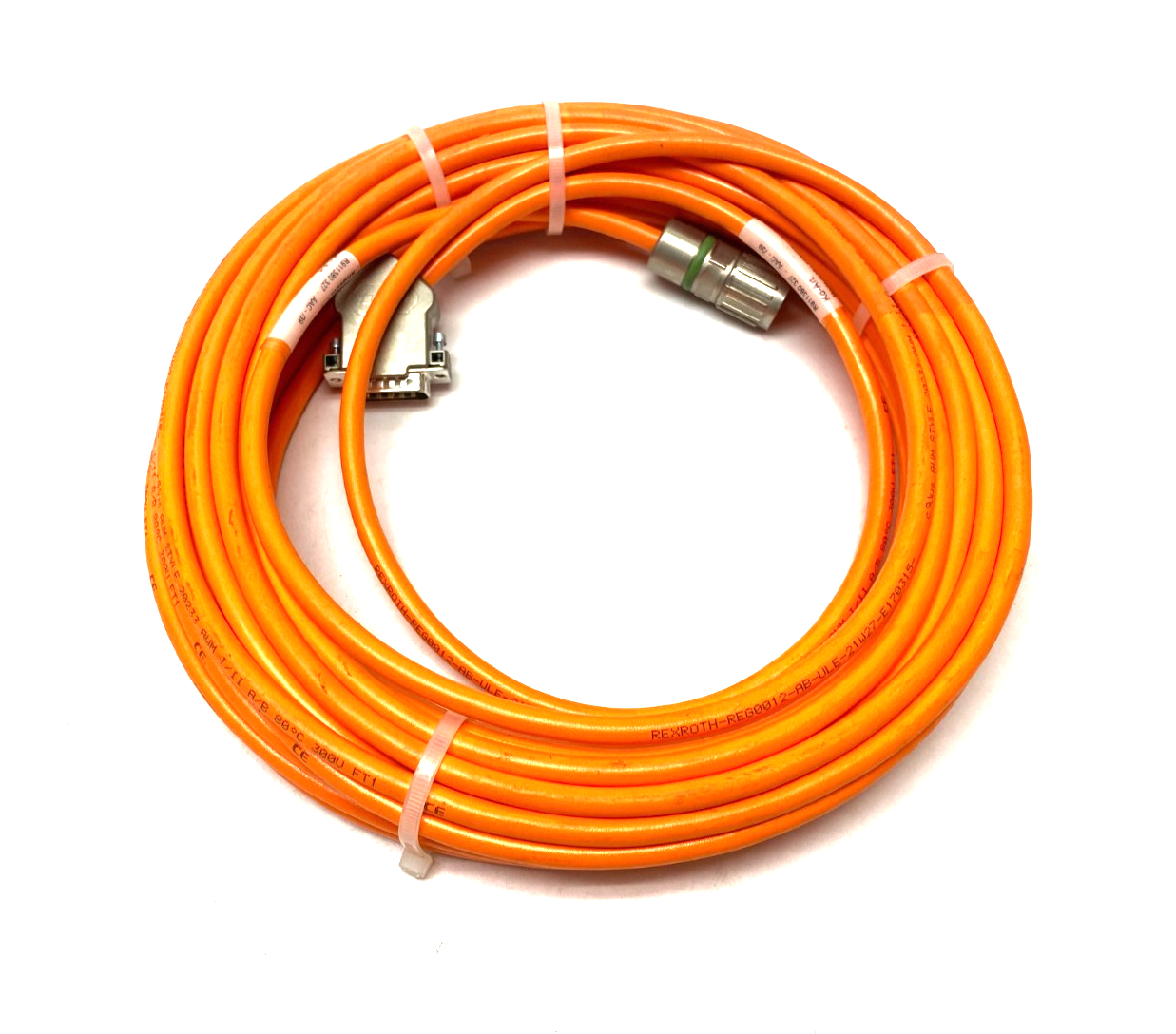 Bosch Rexroth R911380327 Servo Encoder Power Cable 15m RKG0062/015,0 - Maverick Industrial Sales