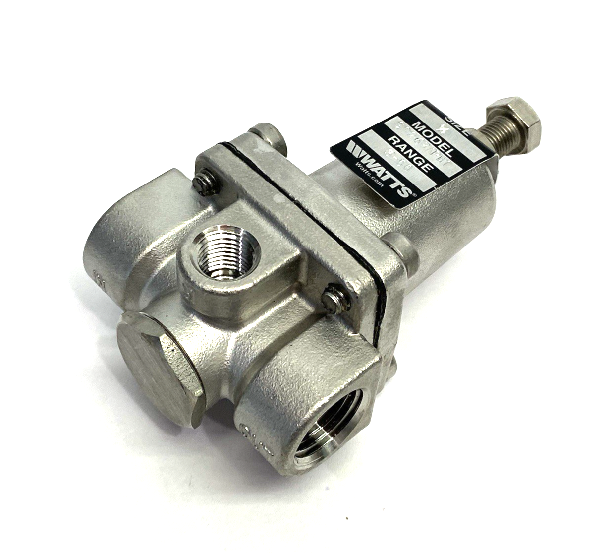 SS263APM1-3-50 1/2 | Watts SS 3-Way Small Water Pressure Regulator, NPTF 0335077 - New – Open box - Maverick Industrial Sales