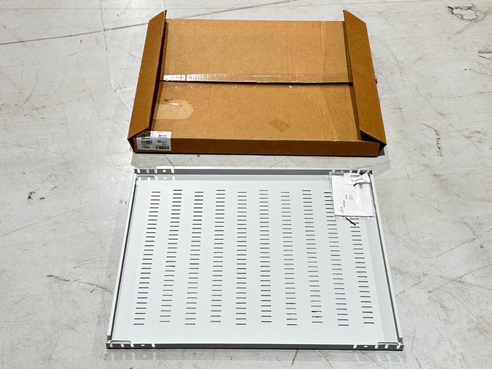 Hoffman PFSH68 Nvent Frame Shelf 600x800mm Light Grey Steel 74600 - New – Open box - Maverick Industrial Sales