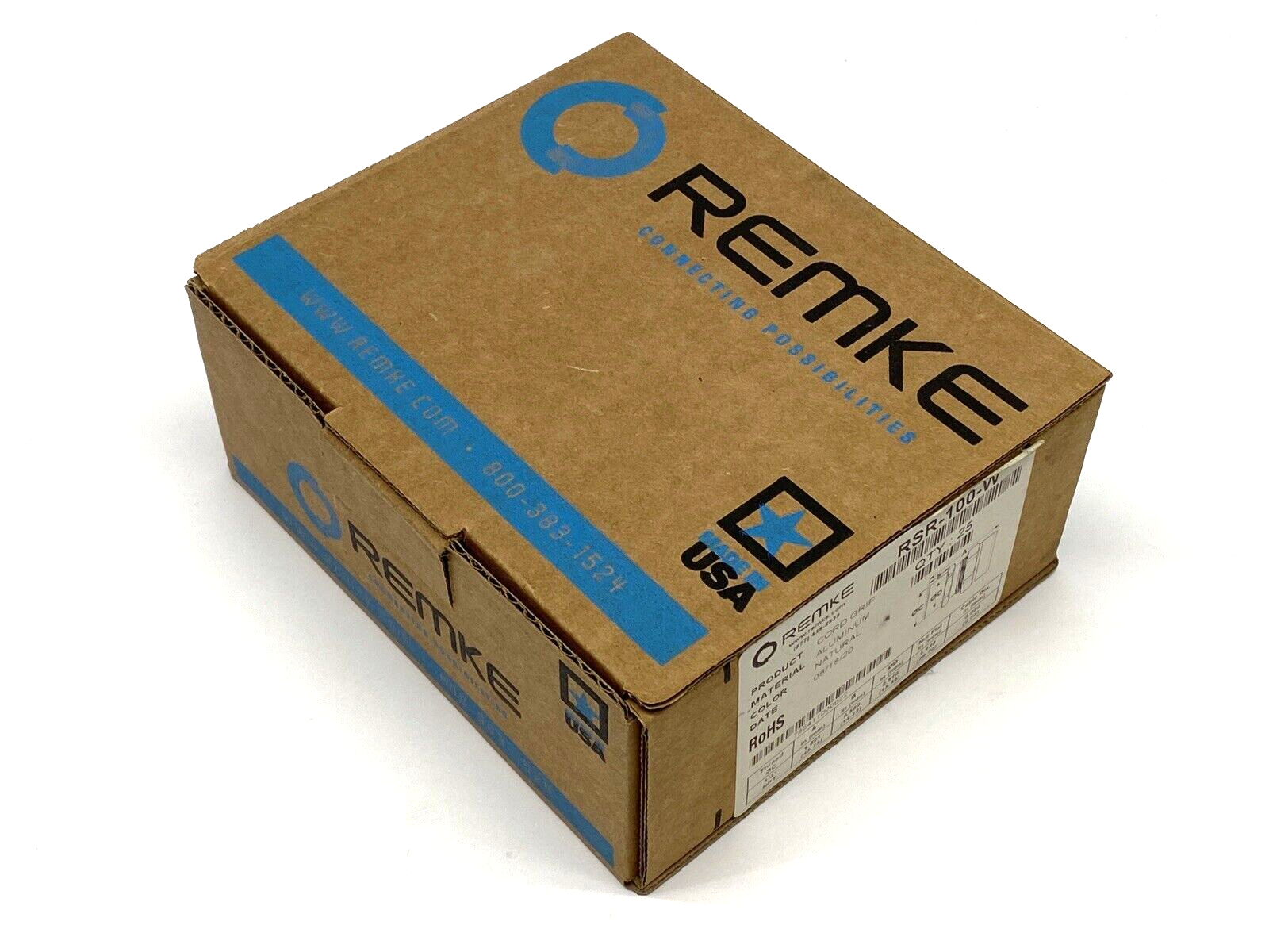 RSR-100-W | Remke Aluminum Cord Grip 1/2" NPT PACKAGE OF 25 - New - Maverick Industrial Sales