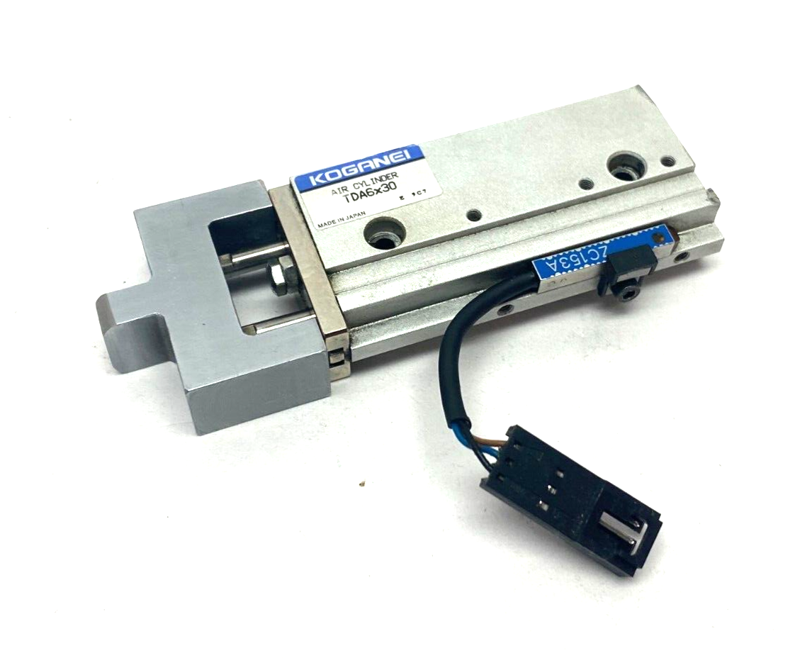 Koganei TDA6x30 Pneumatic Air Cylinder 30mm Stroke w/ Auto Switch - Used - Maverick Industrial Sales