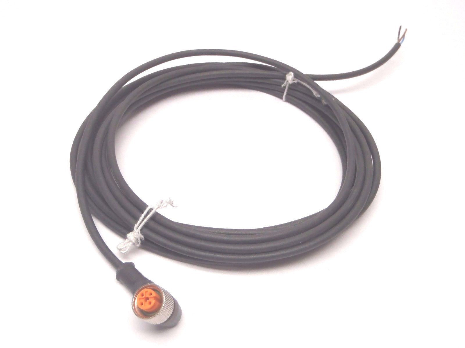Lumberg Automation RKMWT/LED A 4-3-224/5 M Electric Cable Right Angled M12 - Maverick Industrial Sales