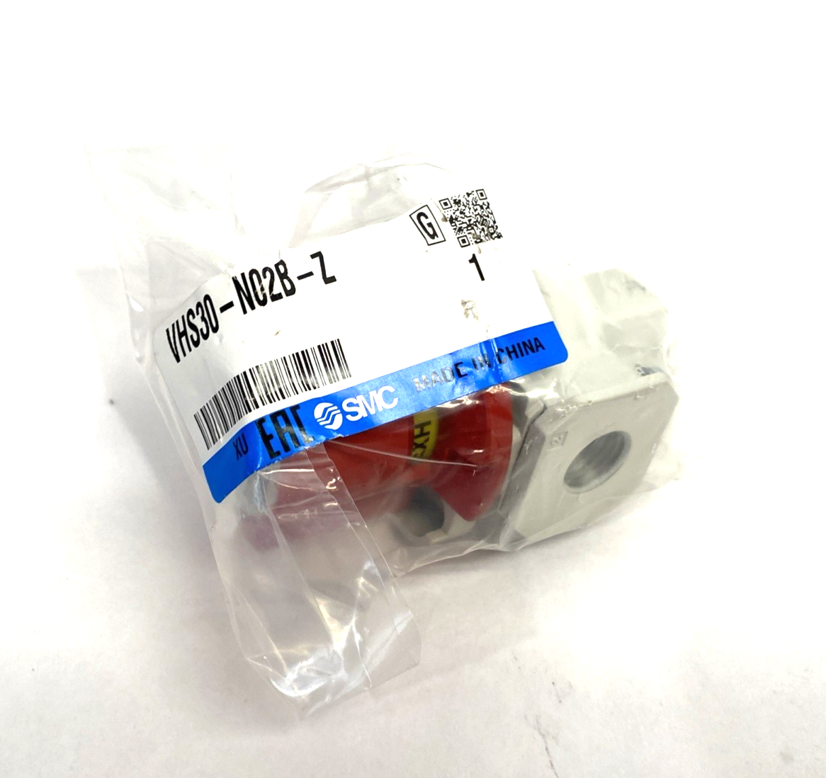 SMC VHS30-N02B-Z Manual Relief Valve, Hand Operated, Single-Action, 3-Port - Maverick Industrial Sales