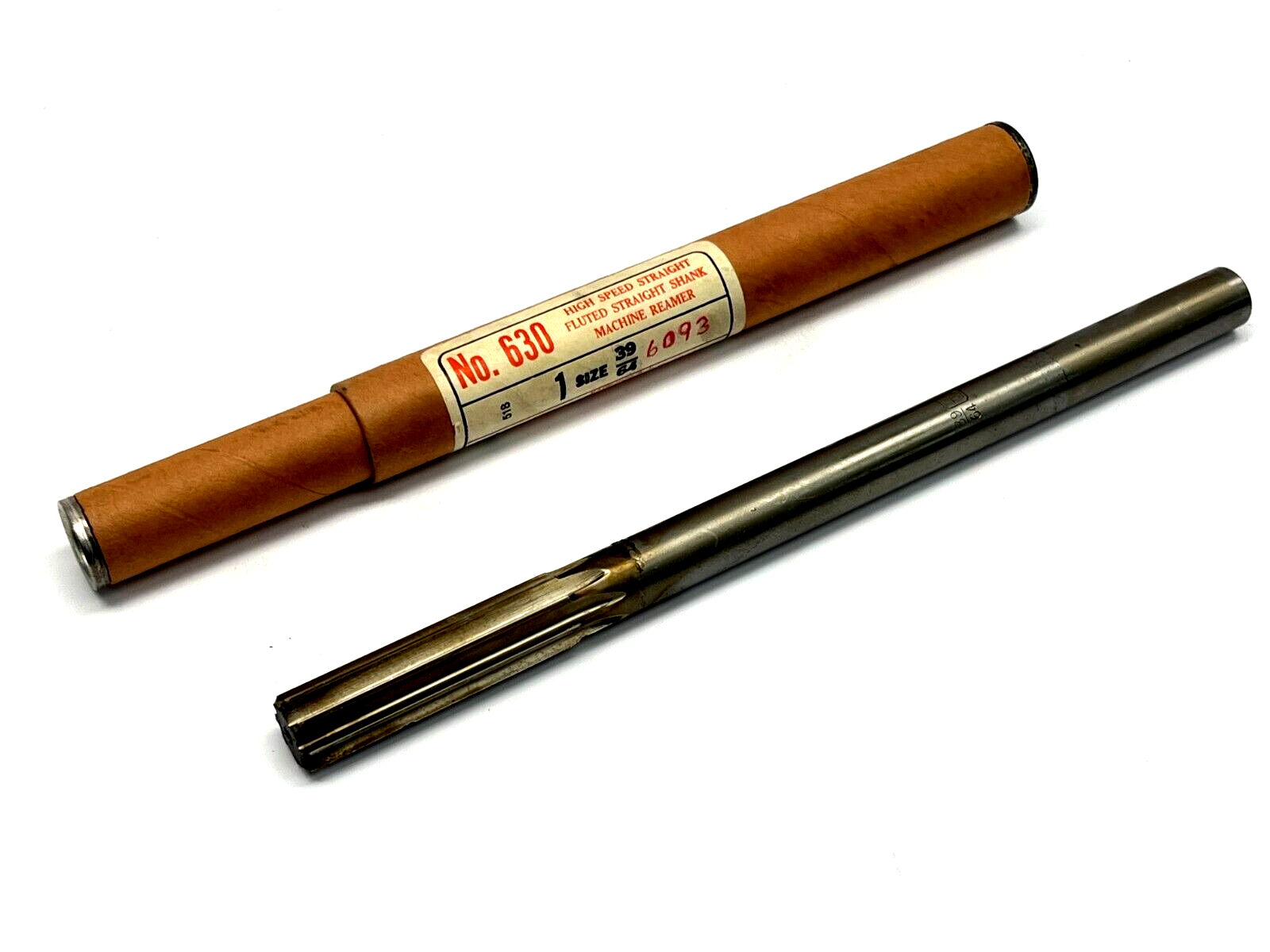 Cleveland Twist Drill 630 39/69" Straight Fluted Straight Shank Machine Reamer - Maverick Industrial Sales