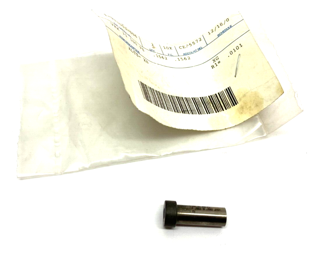 Dayton Progress VRK 31 100 PS ALTS-XN Die Button Punch .1562 x .1562 R1=.0101 - New – Open box - Maverick Industrial Sales