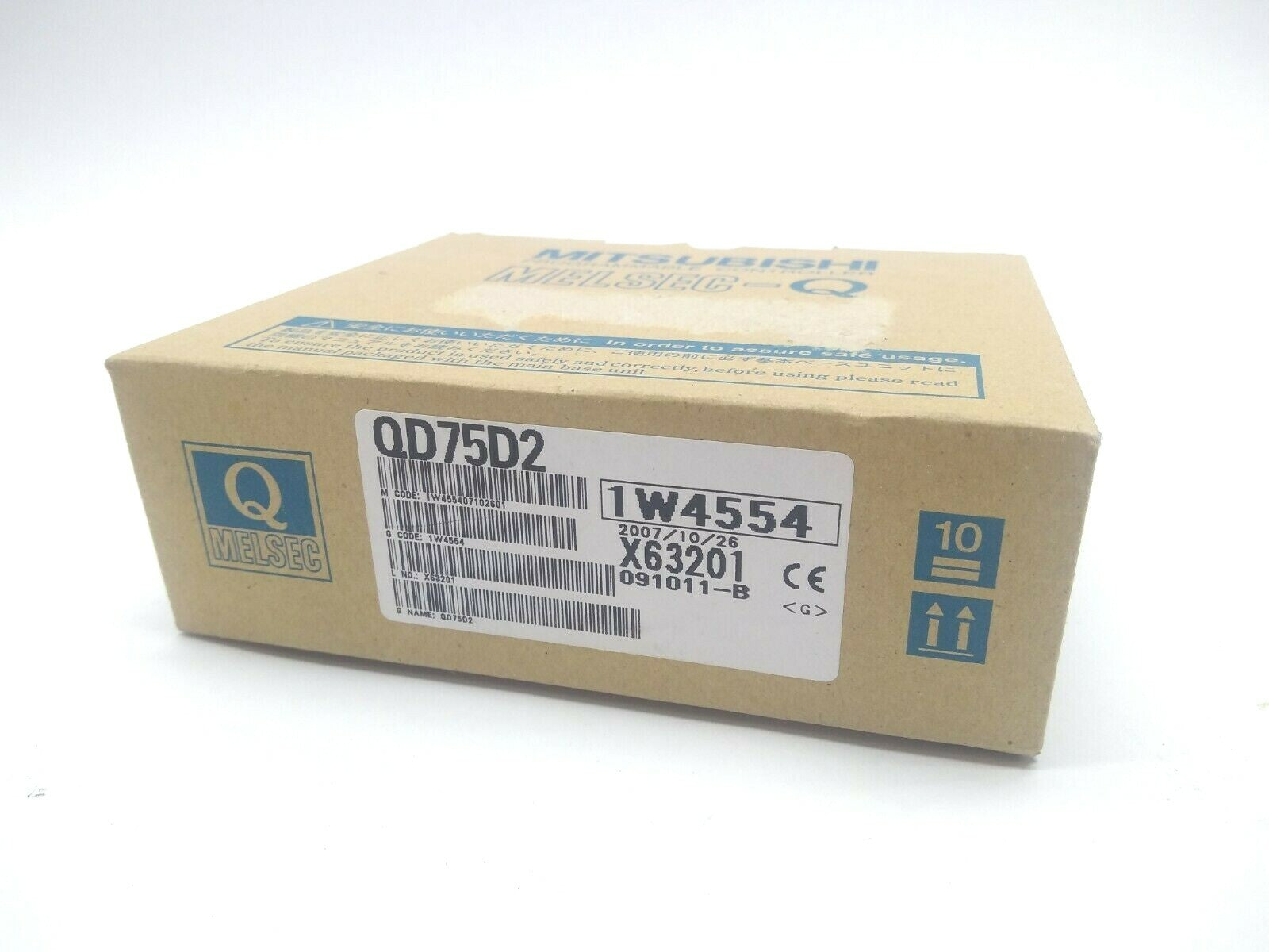 Mitsubishi Q Melsec QD75D2 Programmable Controller 1W4554 - New – Open box - Maverick Industrial Sales