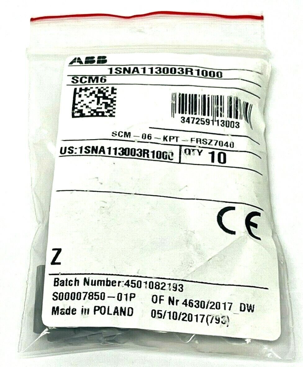 1SNA113003R1000 | ABB Circuit Separator LOT OF 10 - New - Maverick Industrial Sales