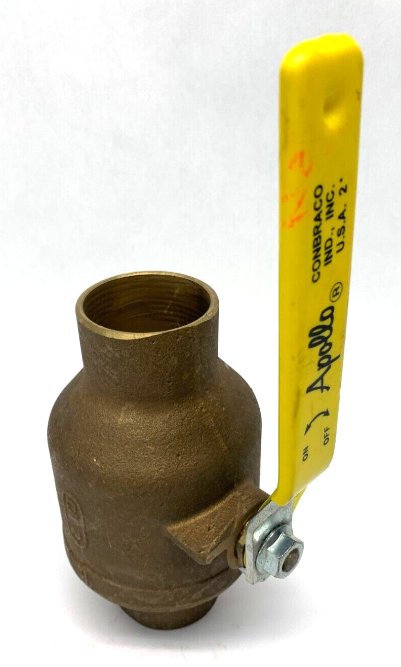 Apollo Conbraco 77-208-01 Bronze Full Port Solder Valve 2" Ball Valve - New – Open box - Maverick Industrial Sales