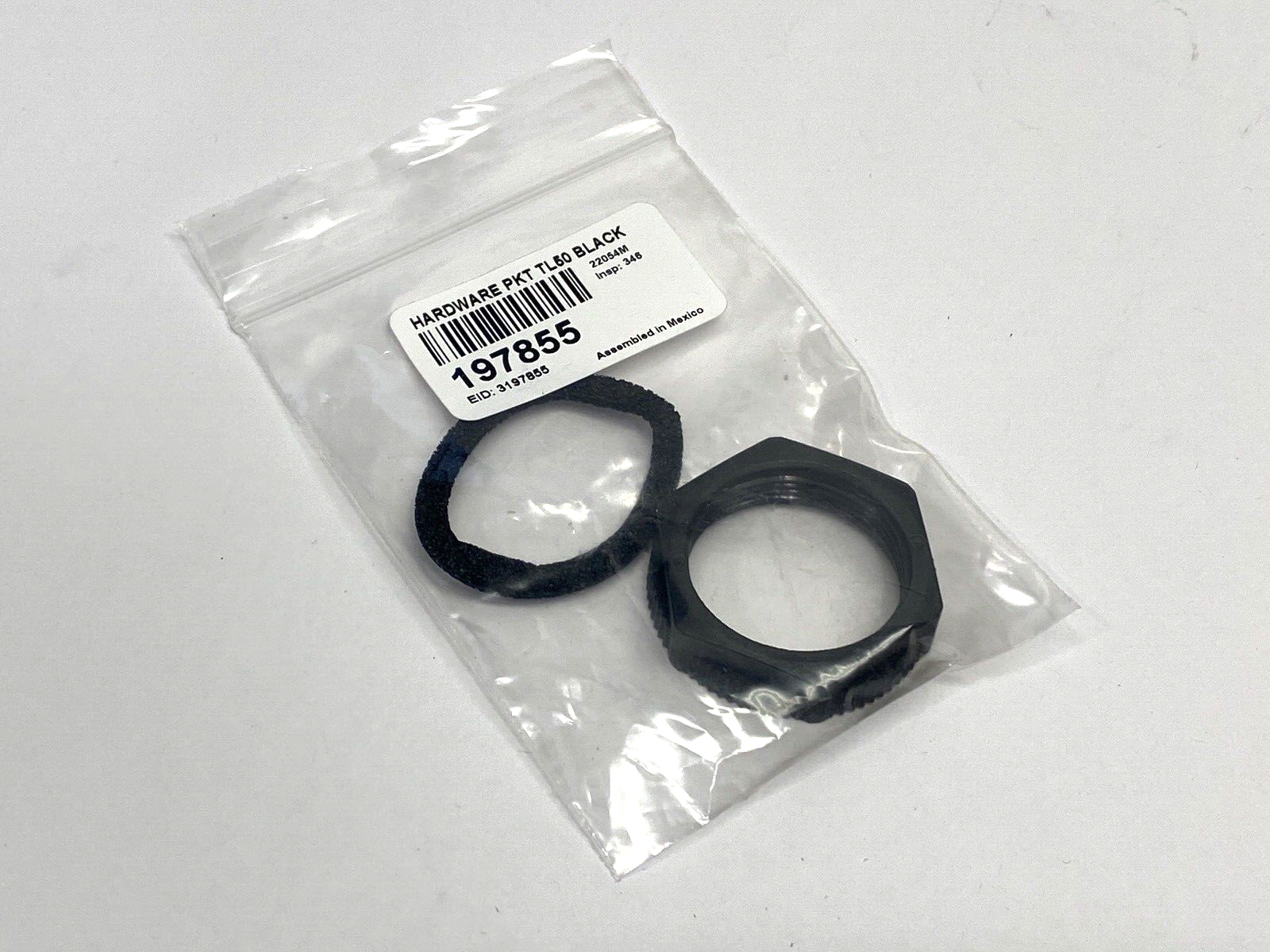 197855, 22054M | Banner 197855 Hardware PKT TL50 Black 22054M - New - Maverick Industrial Sales