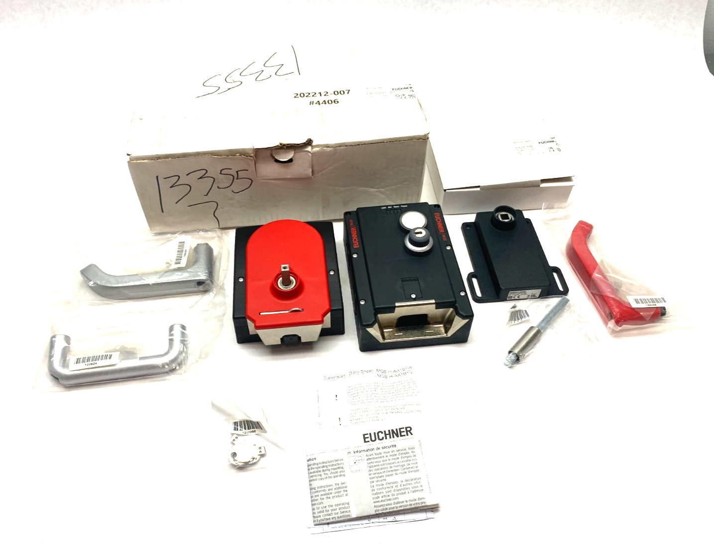 Euchner MGB-L1HE-ARA-R-119807 Guard Locking Mechanical Door Interlock Switch - Maverick Industrial Sales