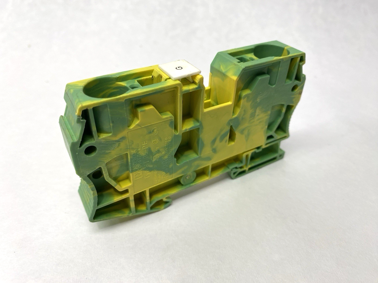 ST 35-PE | Phoenix Contact Protective Conductor Terminal Block 3036194 - Used - Maverick Industrial Sales