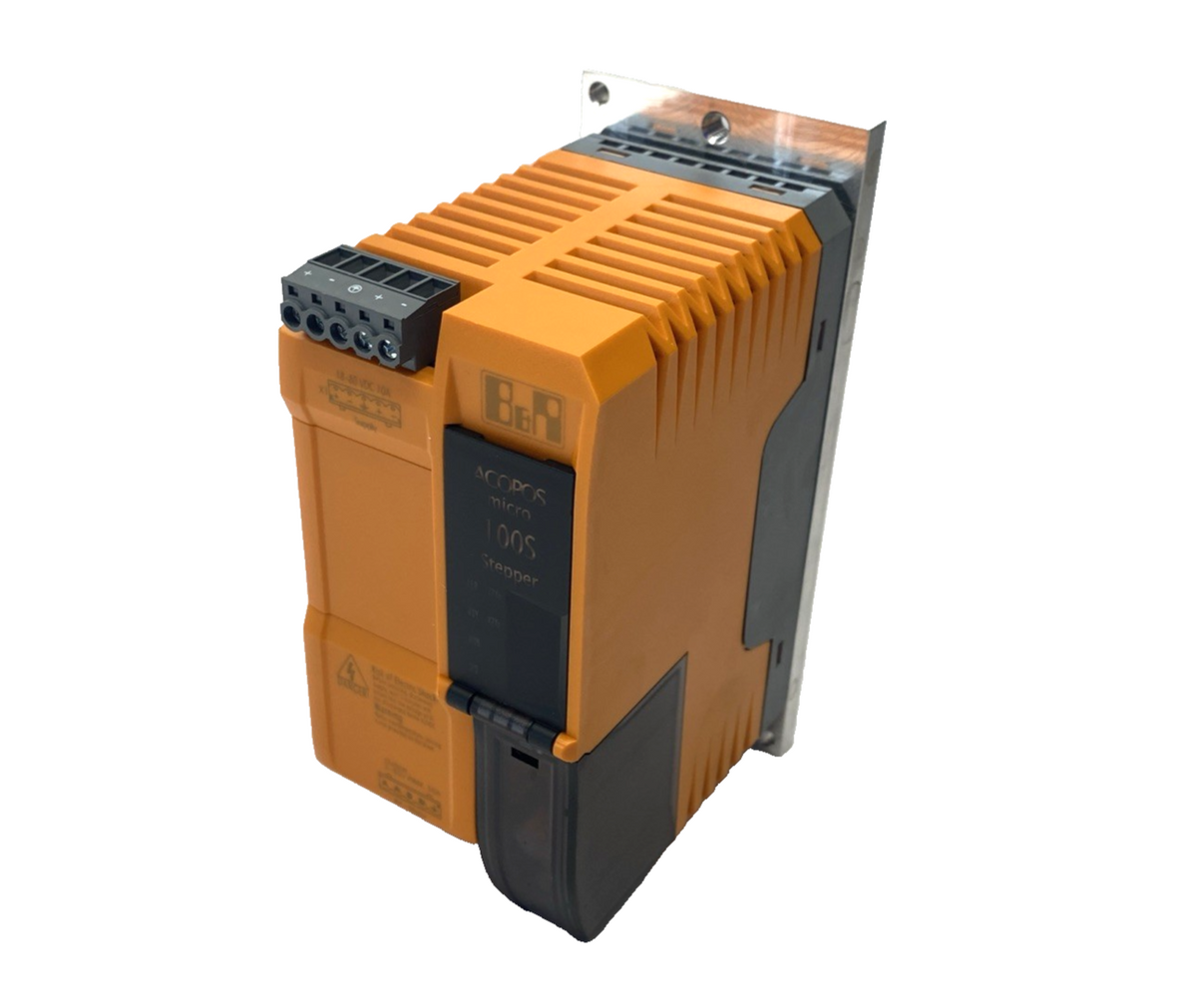 B&R 80SD100XS.C0XX-01 REV J0 ACOPOS Micro 100S Stepper Motor Controller 2PH 10A - Maverick Industrial Sales