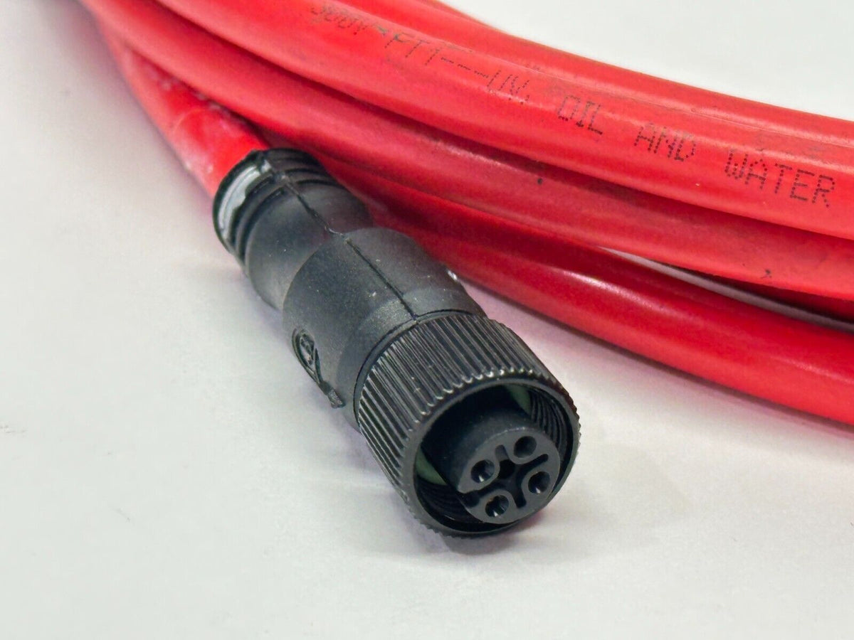 889D-F4NEDM-5 | Allen Bradley Ser B DC Micro Cable M/F M12 4-Pin 5m - Used - Maverick Industrial Sales