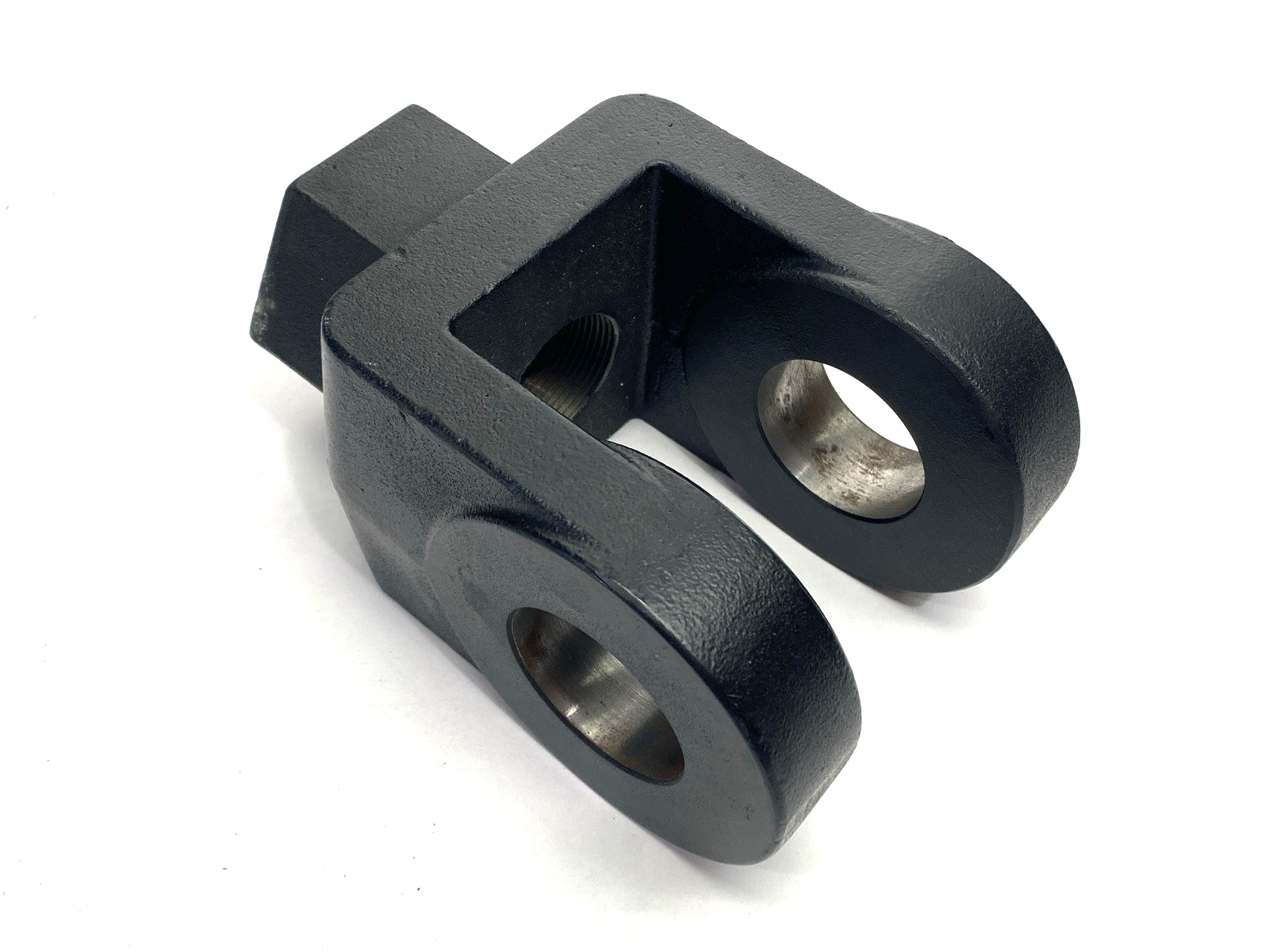 Parker 0509470000 Cylinder Rod Clevis 2" Pivot Pin Hole 1-3/4" Thread Size 12TPI - Maverick Industrial Sales