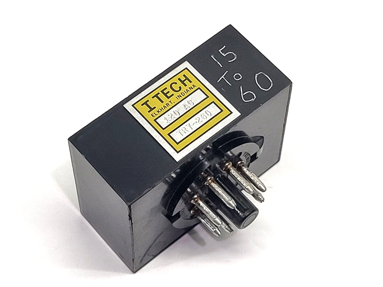 ITECH TR7-260 Relay Base 120VAC 8-Pin - Maverick Industrial Sales