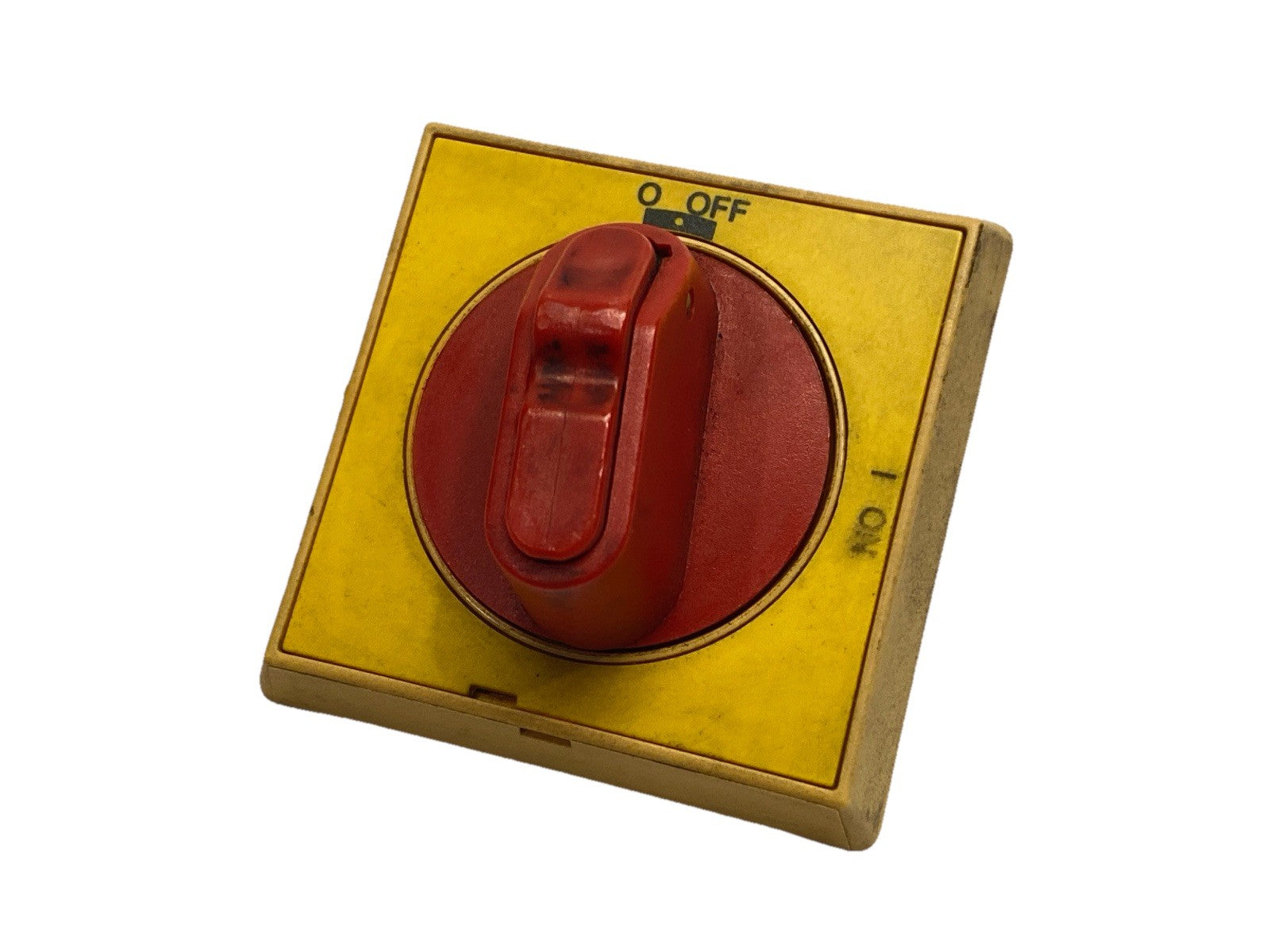 OHYS2RJ | ABB Operator Selector Handle Red/Yellow - Used - Maverick Industrial Sales