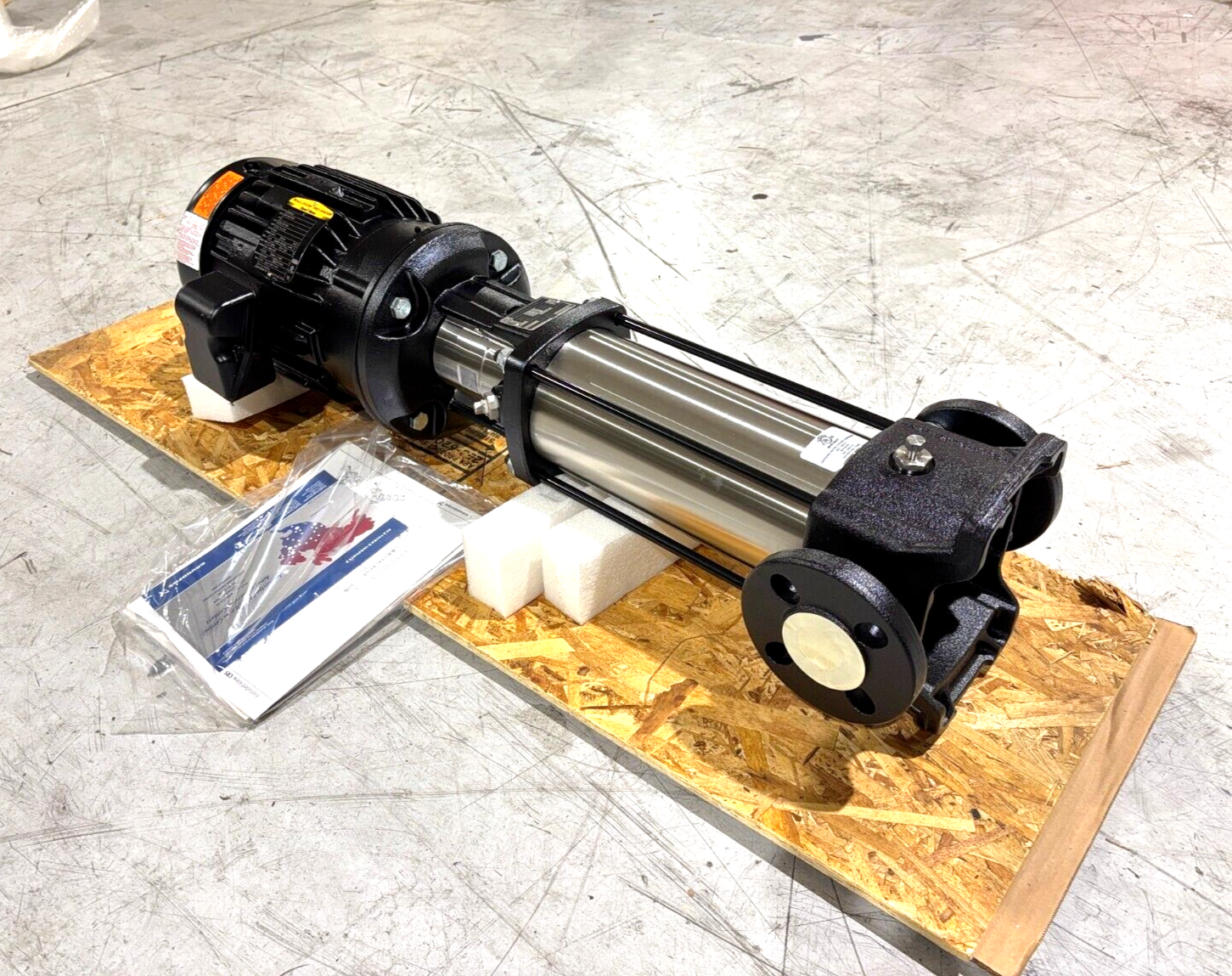 Grundfos CR5-12 A-FGJ-A-E-HQQE Verticle Multistage Centrifugal Pump, 5HP - Maverick Industrial Sales