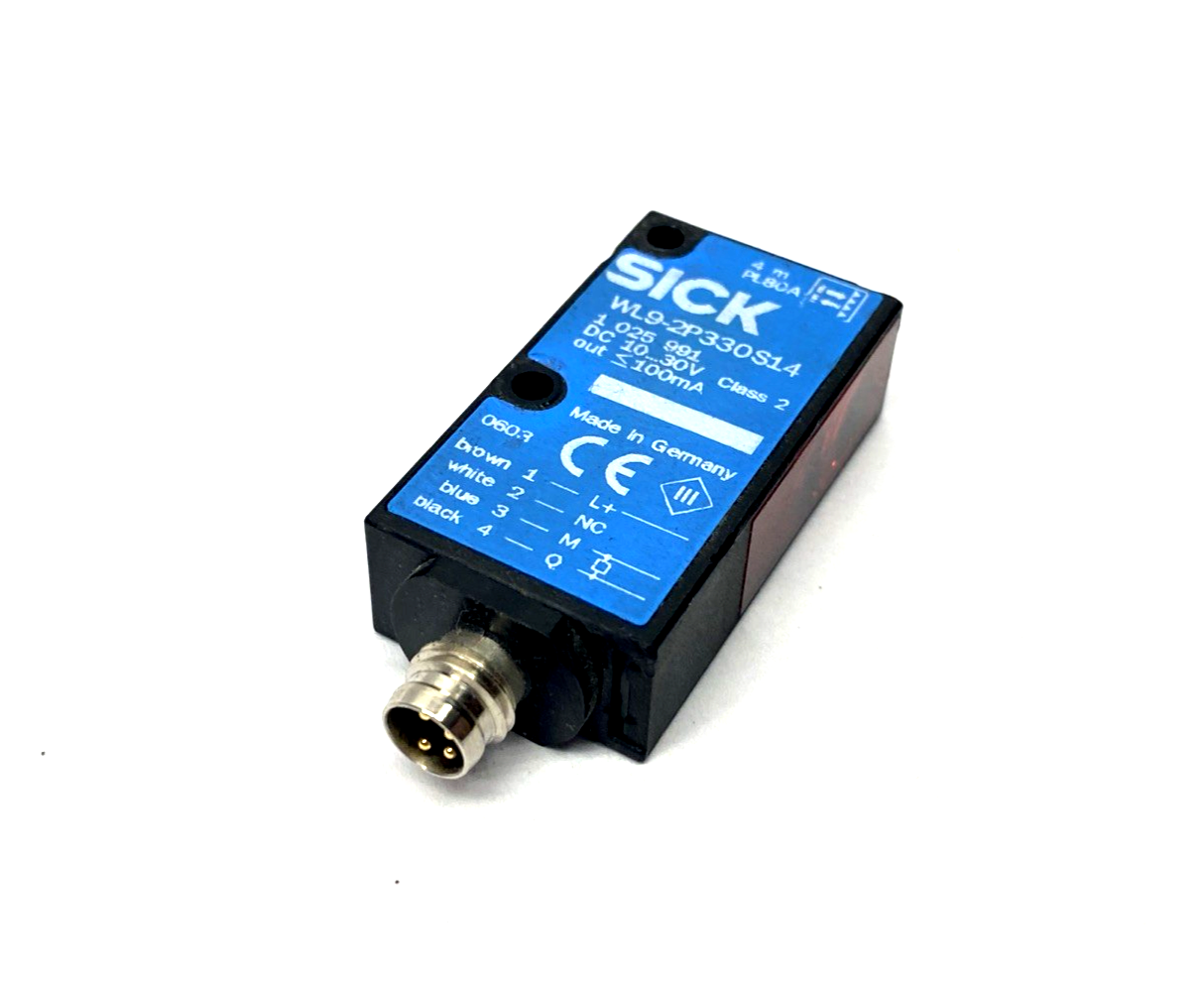 Sick WL9-2P330S14 Photoelectric Retro-Reflective Sensor 1025991 - Maverick Industrial Sales