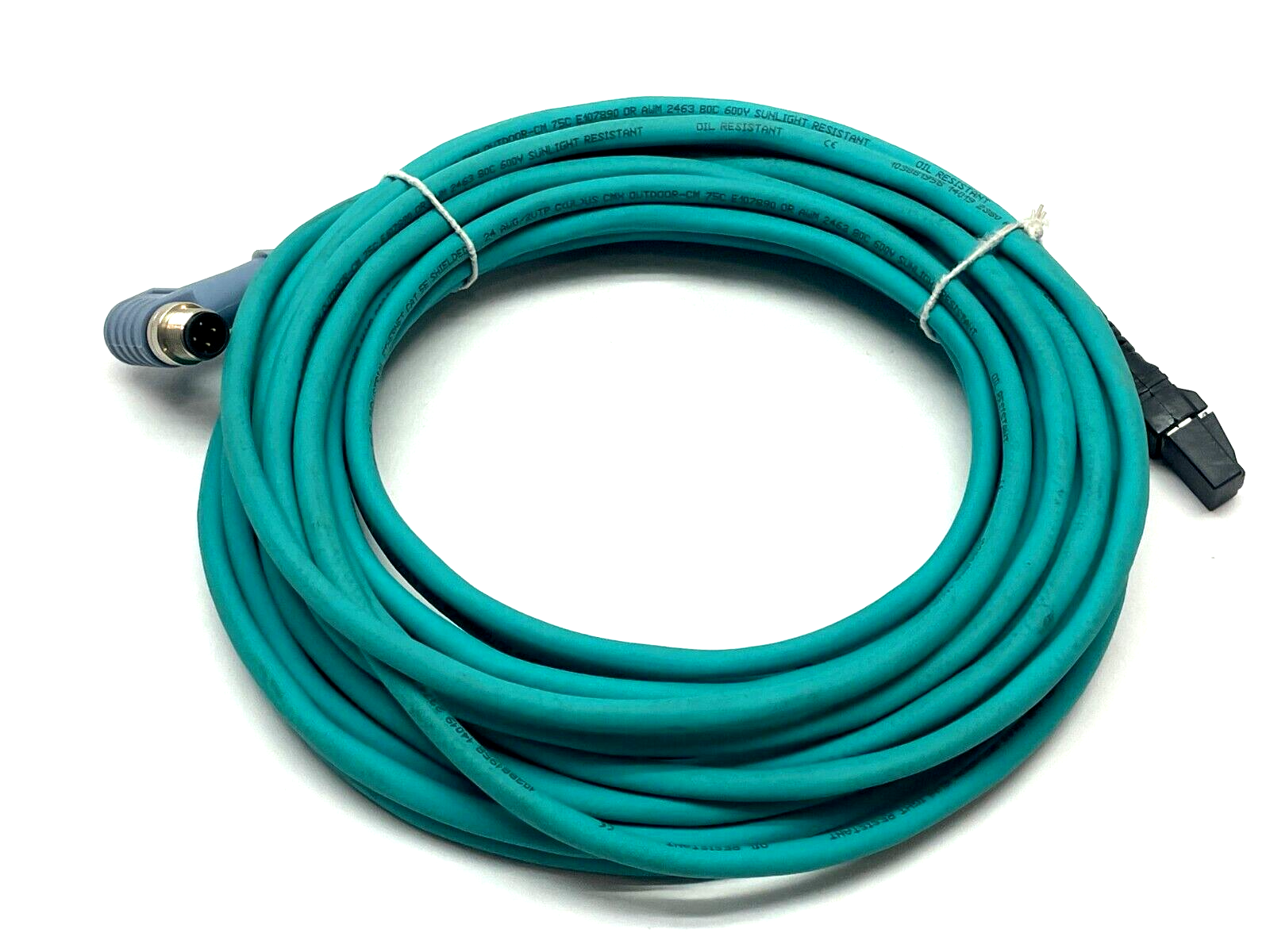 Turck WSCD RJ45 440-10M Double-Ended Ethernet Cordset 10 Length - Maverick Industrial Sales