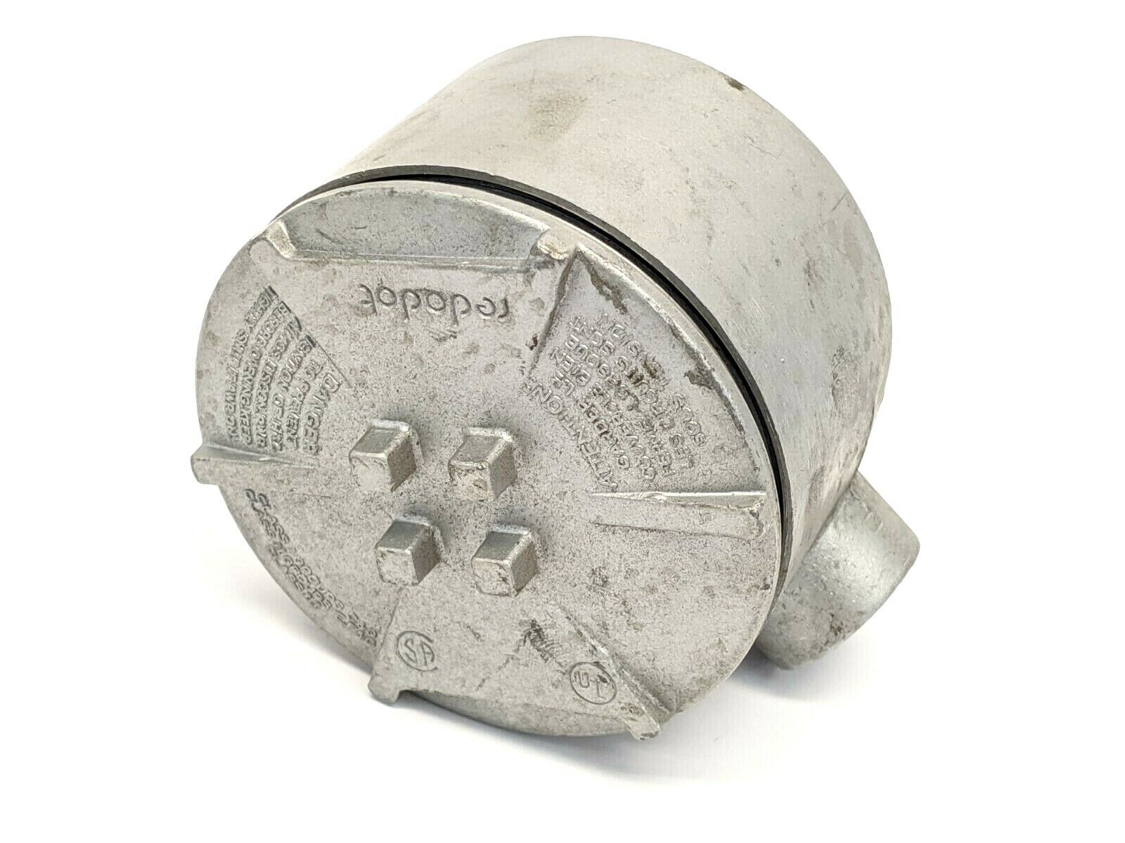 Red Dot 19 Cubic Inches Circular Electrical Enclosure W-2067 - Used - Maverick Industrial Sales