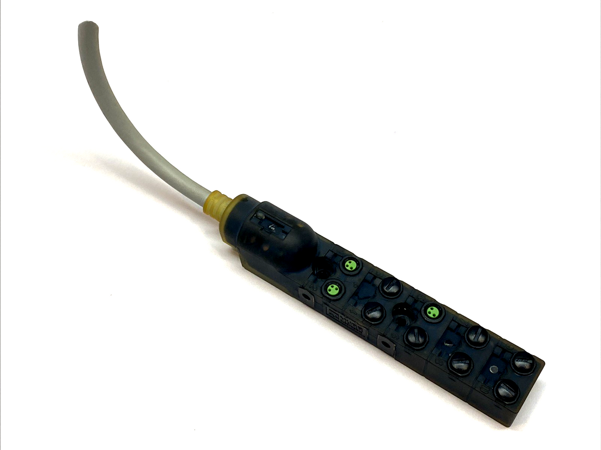 Murr Elektronik 8000-80010-3840500 Terminal Block, 10-Port, 3-Pin, 24V, EN 61984 - Maverick Industrial Sales