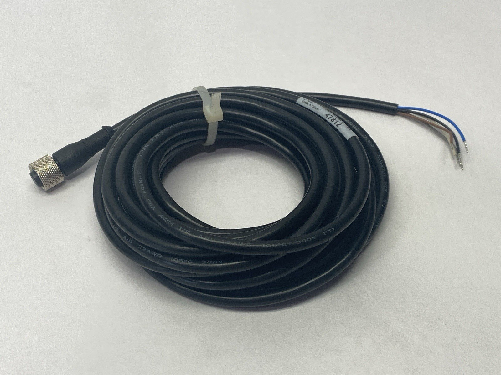 Banner MQDC1-515 Single-Ended Cable Female M12 Connector 5-Pin 5m 47812 - Maverick Industrial Sales