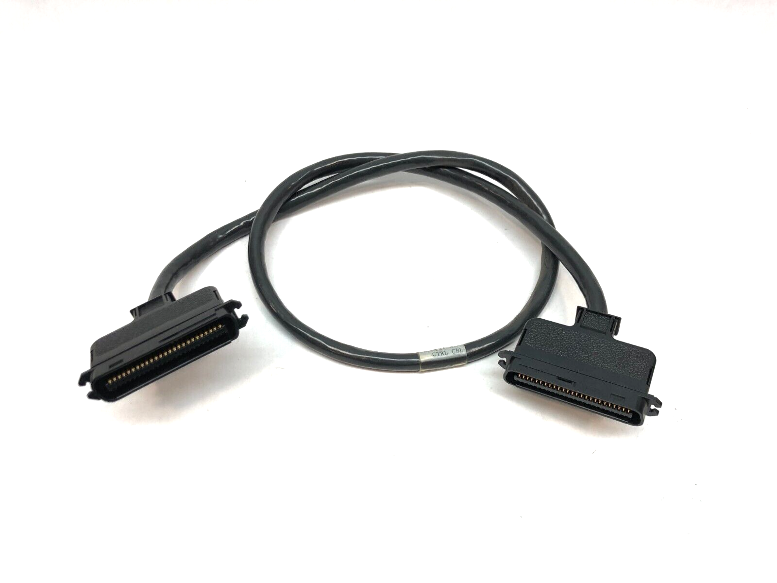 Industrial Control Cable 017-121-G3, 50 Pin AMP Flat Connector - Used - Maverick Industrial Sales