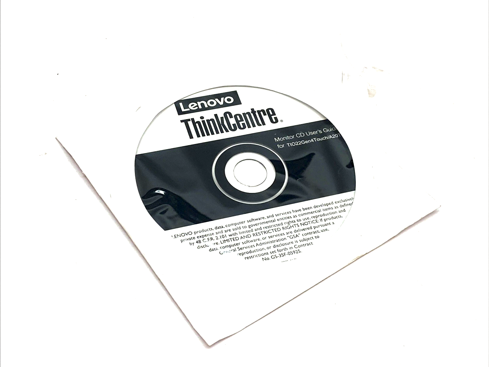 Lenovo ThinkCentre Tiny-in-One Monitor Reference & Driver CD - Maverick Industrial Sales