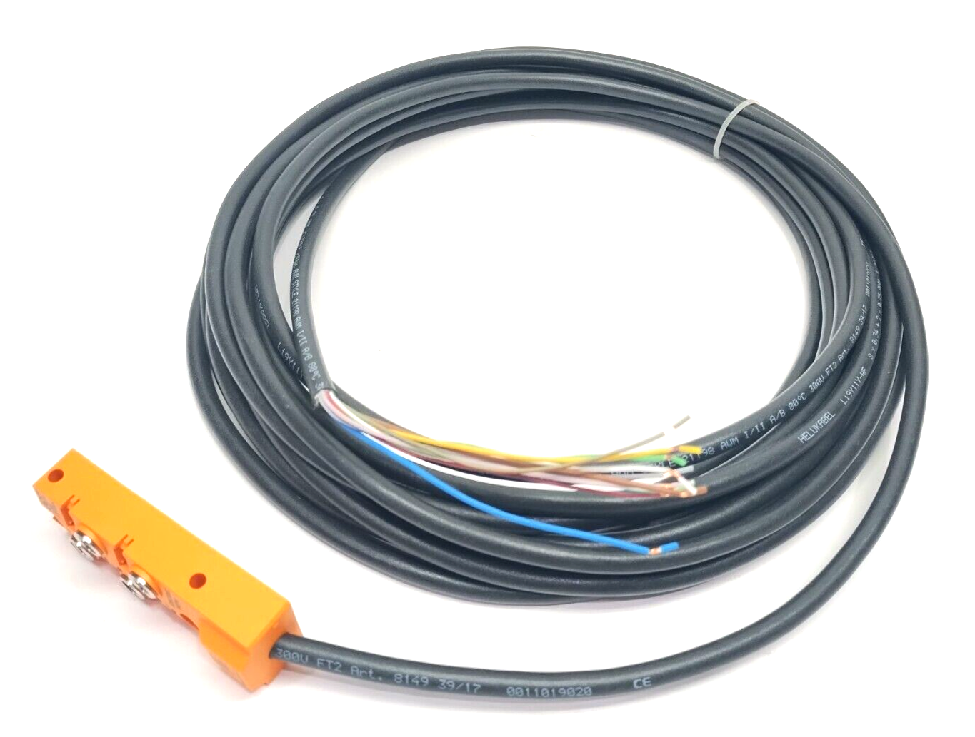 ifm EBC062 4-Port M8 4-Pin Wiring Block 10m Leads ZDO4F049MSJ0010H10 - New – Open box - Maverick Industrial Sales