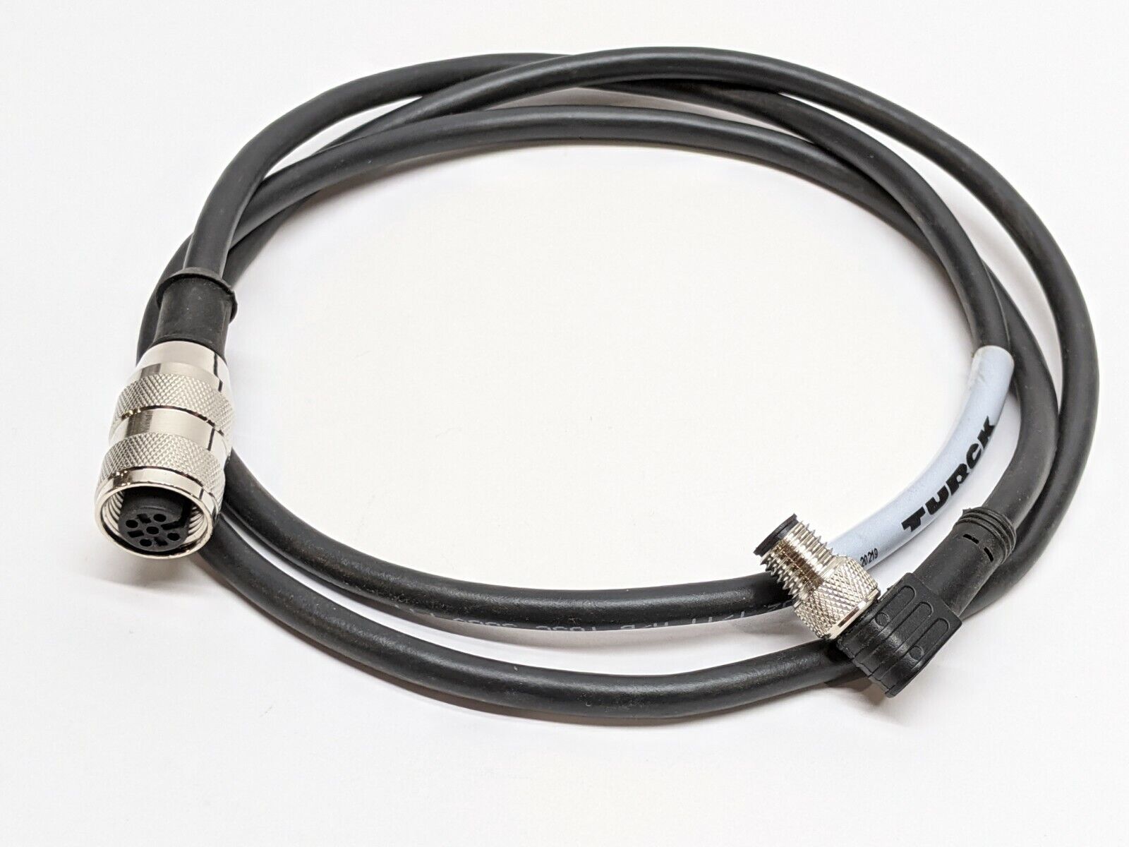 Turck RK 4.5T-1-PSW 5M/S771/CS13558 5 Pin Male/Female Cordset U-20219 - Used - Maverick Industrial Sales