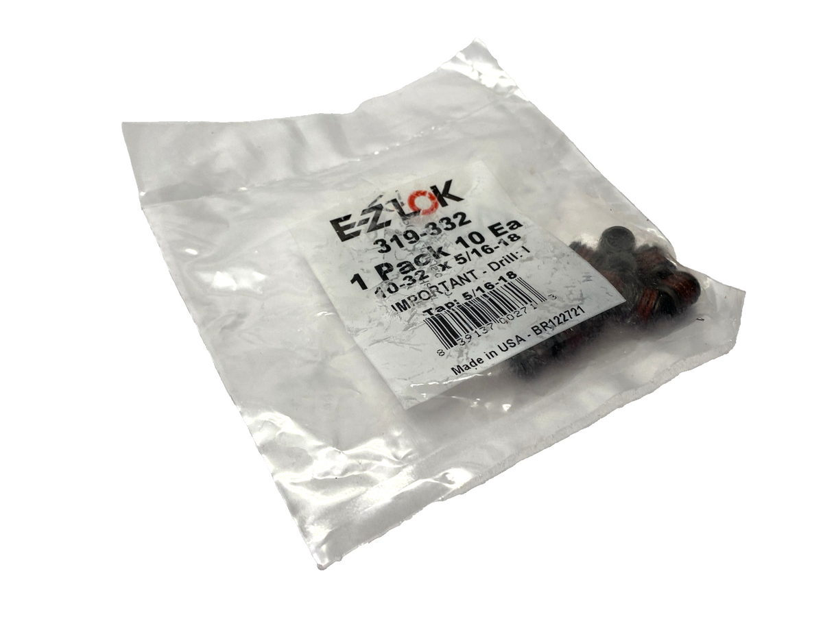 E-Z Lok 319-332 Threaded Insert for Metal, Thin Wall 10-32 x 5/16"-18 PKG OF 10 - Maverick Industrial Sales