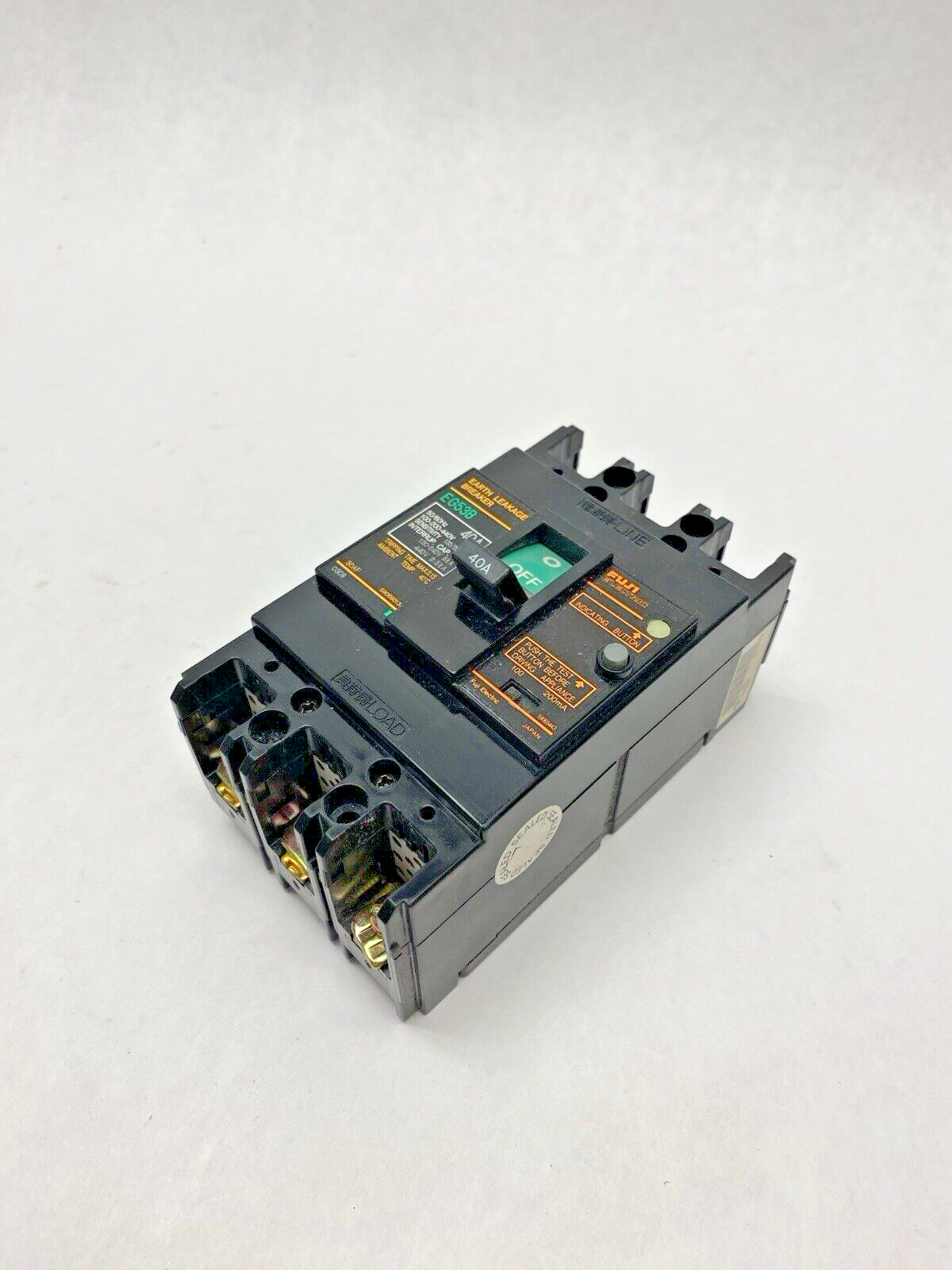 Fuji Electric EG53B 40A Circuit Breaker 120/240-440V - Maverick Industrial Sales