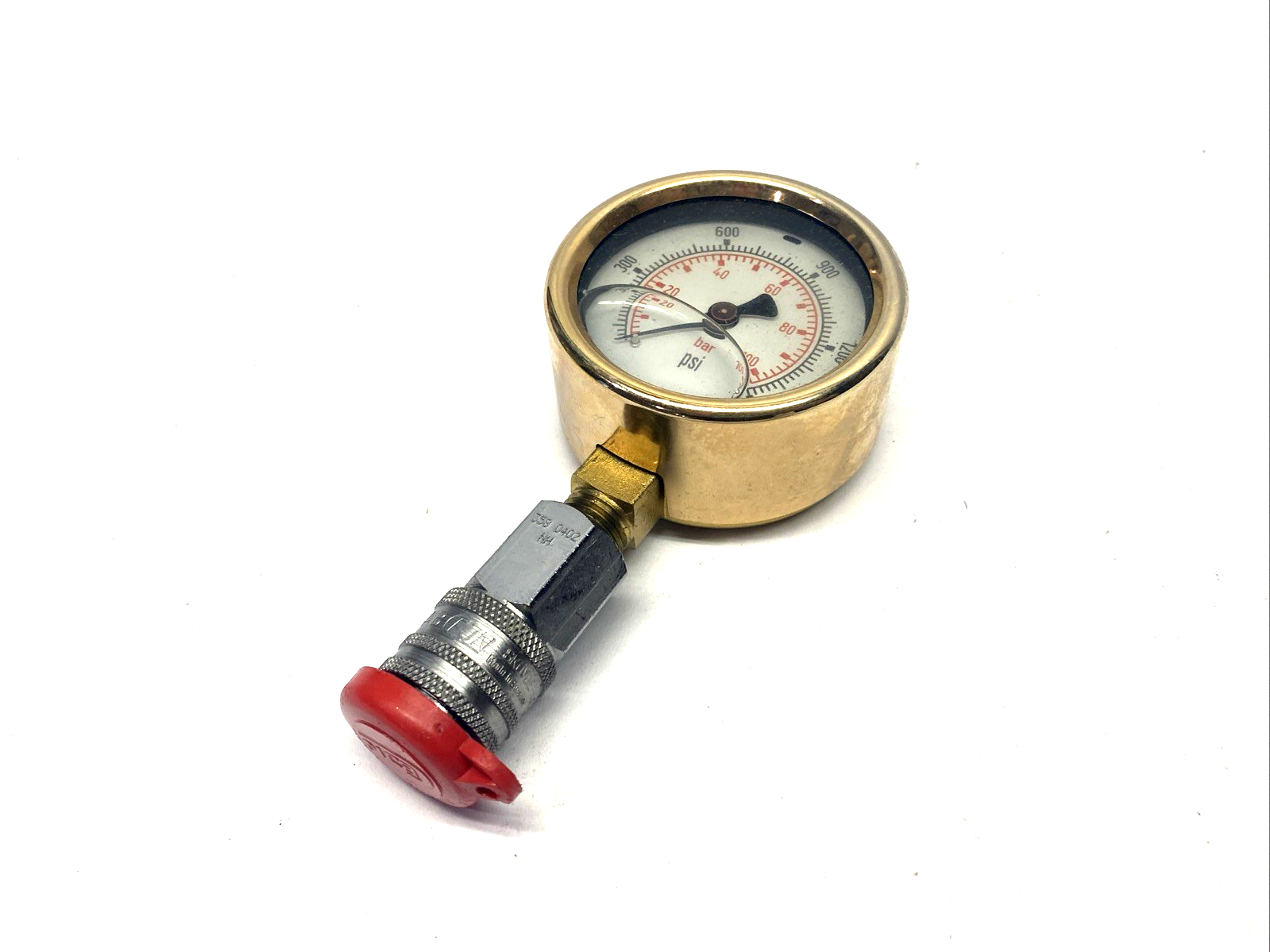 Wika 213.40 Bourdon Tube Pressure Gauge, Copper Alloy 0-1500 PSI - Maverick Industrial Sales