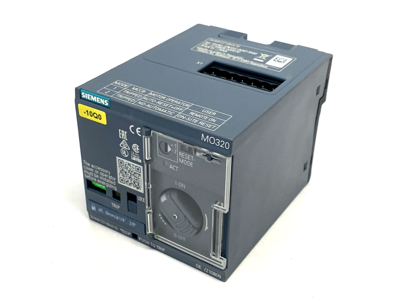 Siemens 3VA9137-0HA10 Motor Operator 24-60V DC - Maverick Industrial Sales