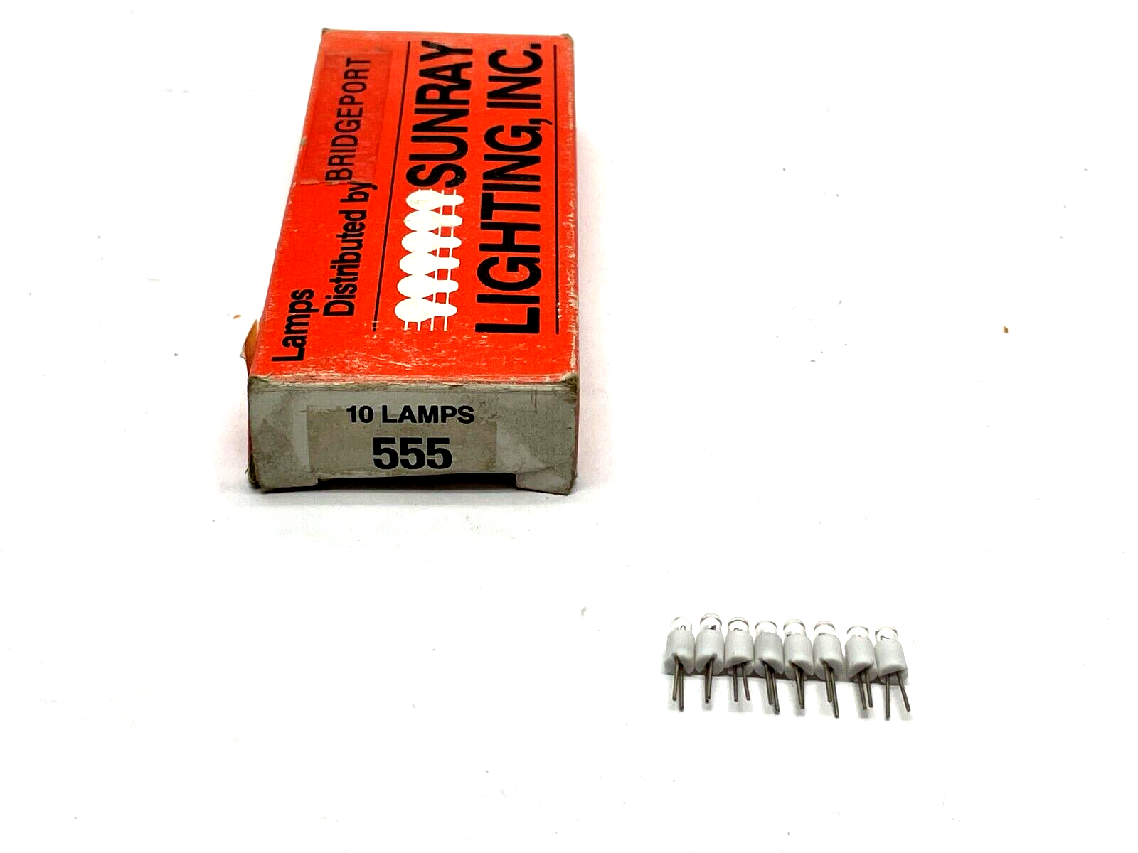 555 | Bridgeport Sunray Indicator Lamps LOT OF 8 - New Other - Maverick Industrial Sales