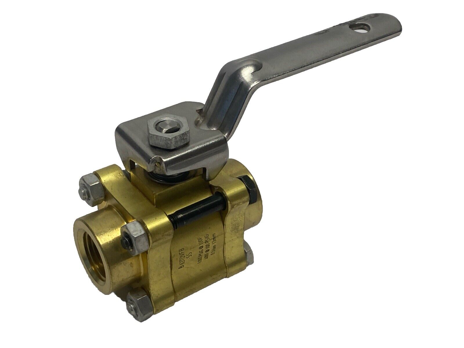 Swagelok B-63TDVF8-SS Brass 60 Series Ball Valve 13mm 0.516" 100PSIG - Maverick Industrial Sales