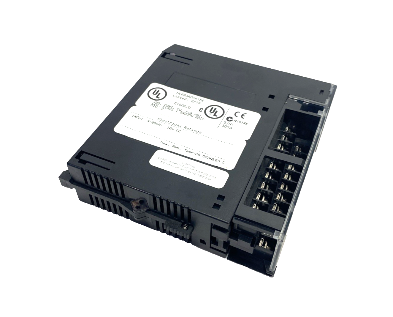 HE693ADC415E | GE Fanuc Input Module - Used - Maverick Industrial Sales