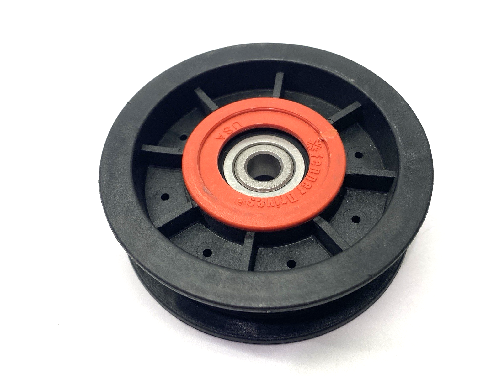 Fenner Drives FA3501 V-Belt Flat Belt Idler Pulley 17mm Bore Dia. 3" Face Dia. - Maverick Industrial Sales