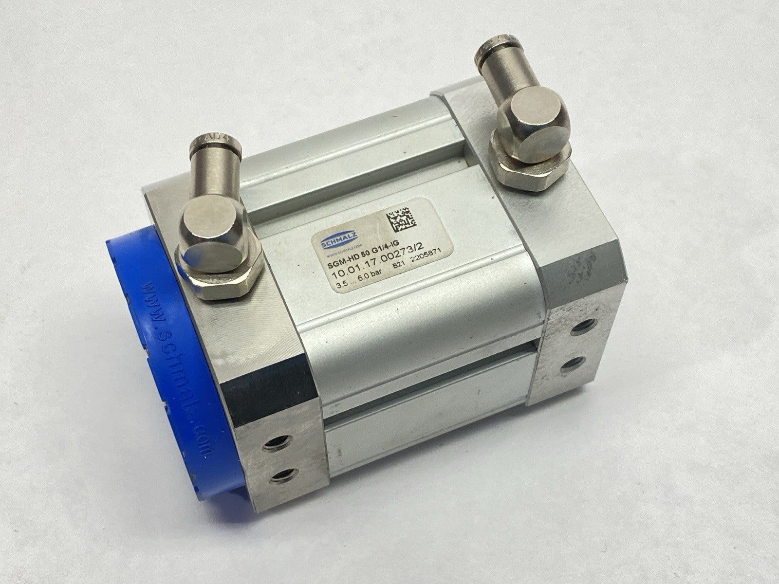 SGM-HD 50 G1/4-IG | Schmalz Pneumatic Magnetic Gripper 10.01.17.00273 BAD THREADS - For parts or not working - Maverick Industrial Sales