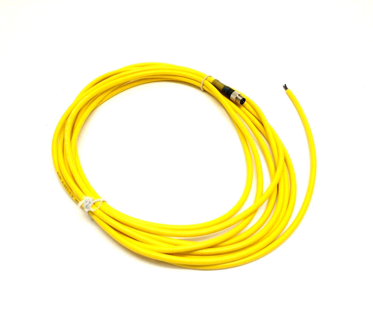 RSMV 3-593/5M | Lumberg Automation Single Ended Cordset M8 3-Pin Male To Leads 5m - New Other - Maverick Industrial Sales