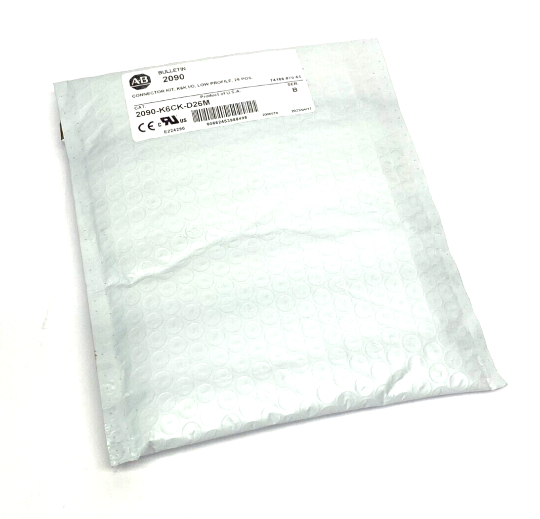 2090-K6CK-D26M | Allen Bradley Ser. B Low Profile I/O Cable Connector Kit 26-Pos - New – Open box - Maverick Industrial Sales