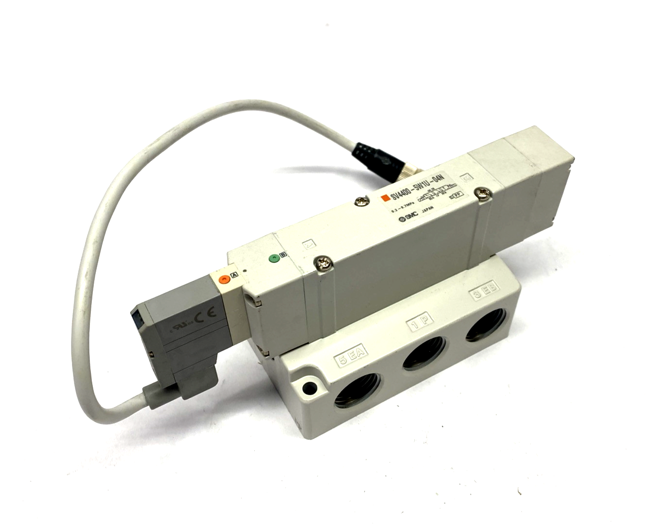 SMC SV4400-5W1U-04N Solenoid Valve - Maverick Industrial Sales